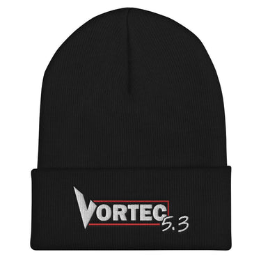 Vortec 5.3 LS V8 Winter Hat in black
